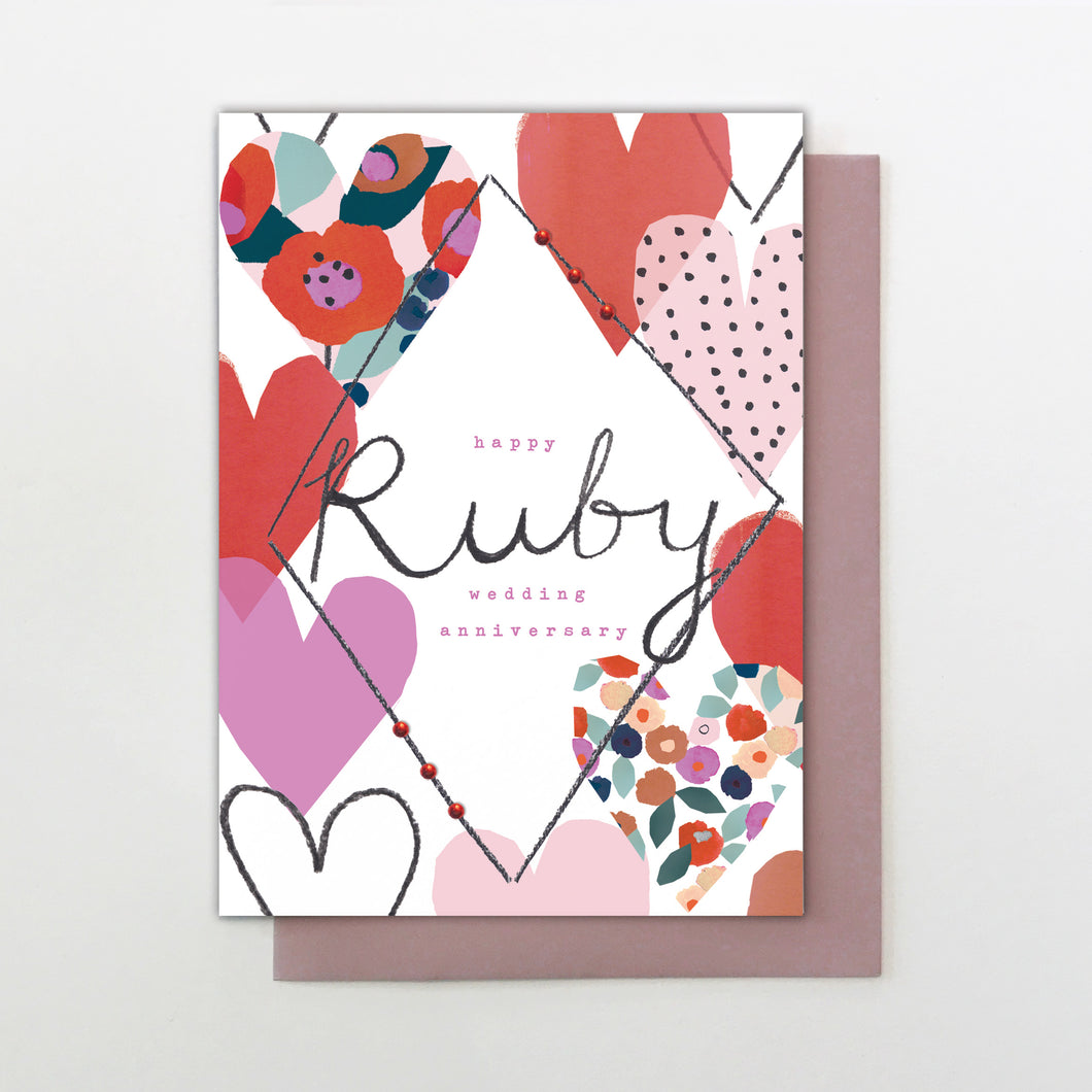 Happy Ruby Wedding Anniversary
