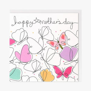 Happy Mother's Day butterflies mobius