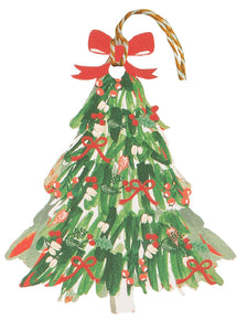 Gift Tags pack of 6 Christmas trees