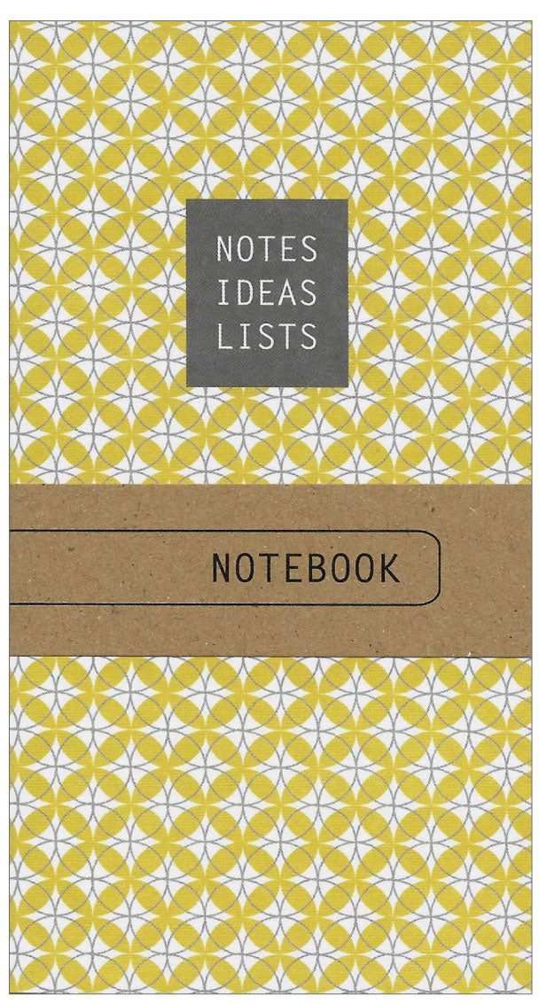 Notes Ideas Lists pocket notebook
