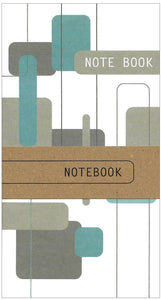 Retro shapes pocket notebook
