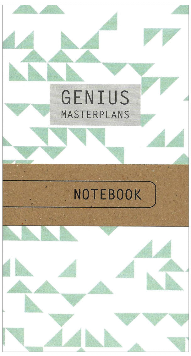 Genius Masterplans triangles pocket notebook