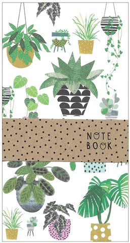House plants pocket notebook