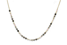 Load image into Gallery viewer, Mullo pearl and gemstone gold necklace
