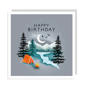 Happy Birthday - Camping