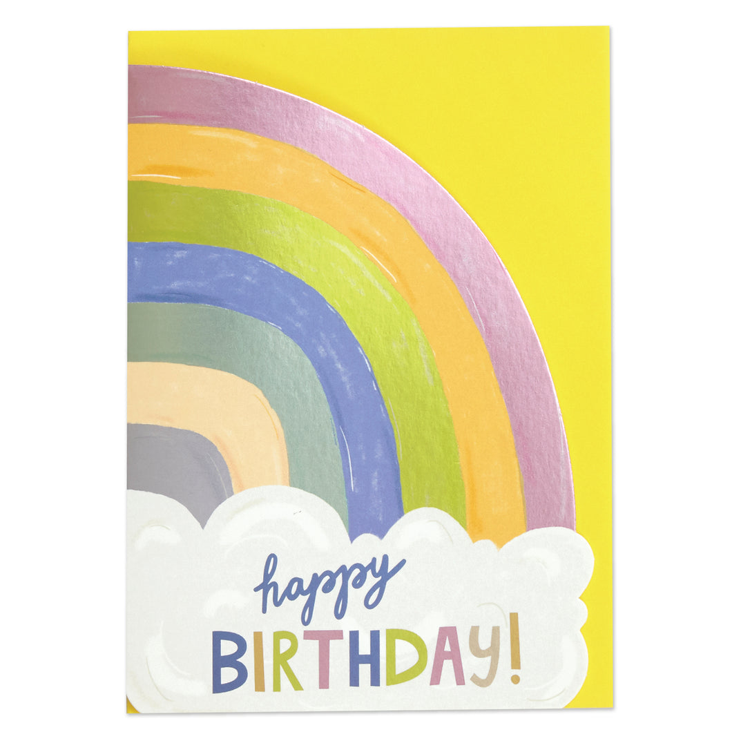 Happy Birthday Rainbow Cloud
