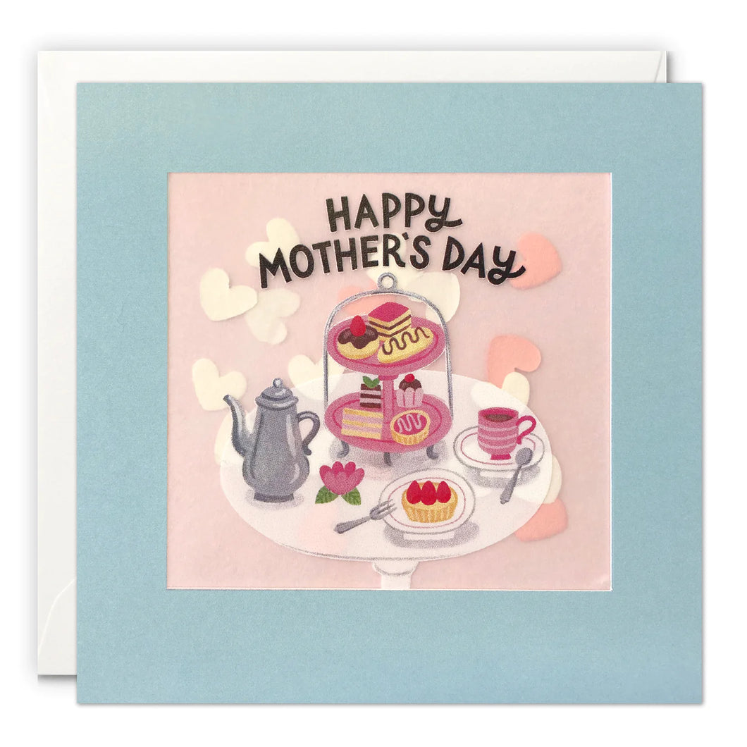 Mother’s Day Afternoon Tea Paper Shakies Card