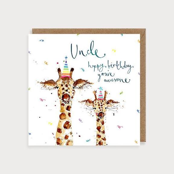 Uncle Giraffes Happy Birthday