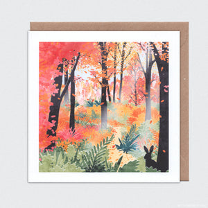 Forest Bathing card