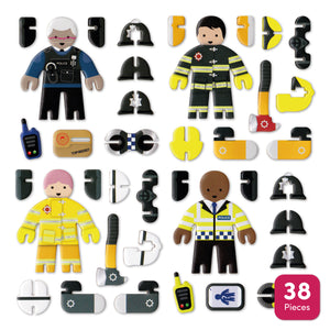 Playpress Rescue Team Character Set