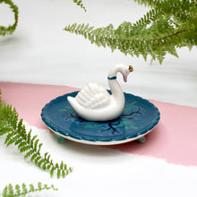 Load image into Gallery viewer, Secret Garden Swan Trinket Dish
