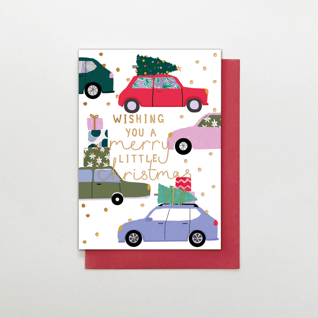 Christmas Card- christmas cars