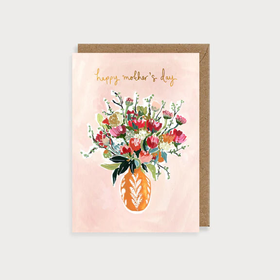 Vase of Flowers Happy Mother's Day