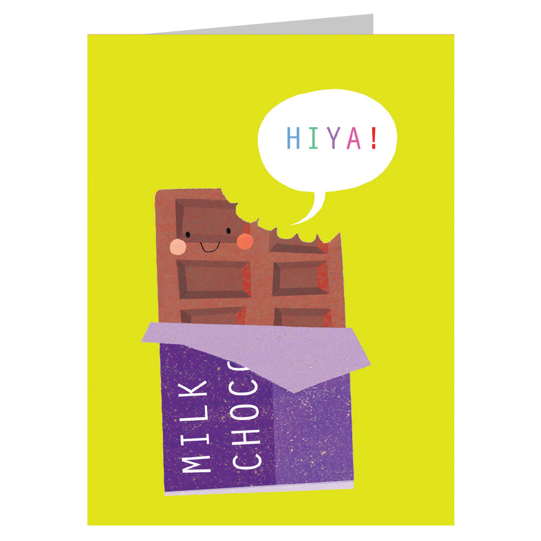 CHOCOLATE mini card