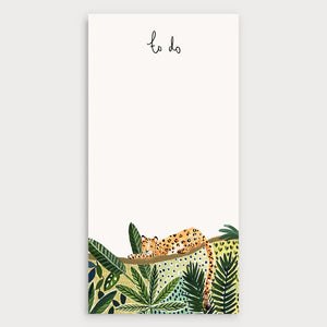 Sleeping Leopard Jungle Notepad