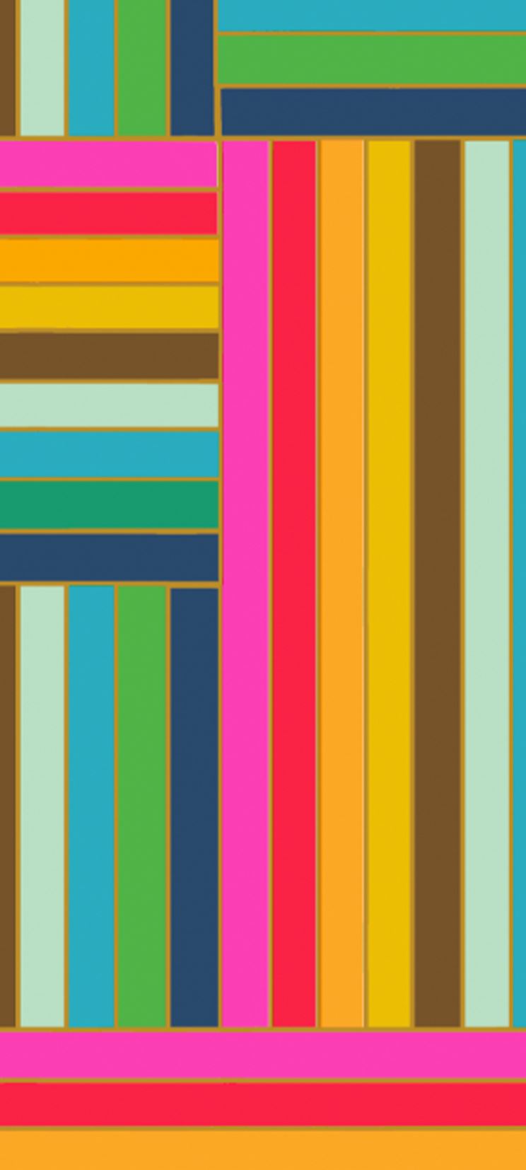 Tissue paper - Frontier multi stripes
