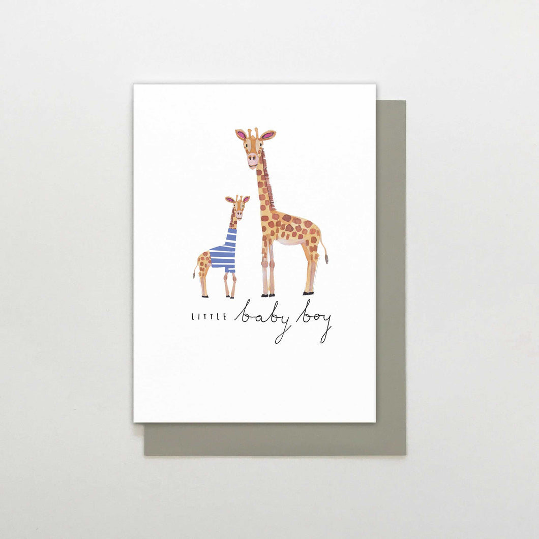 Little Baby Boy - giraffes