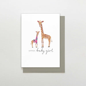 Little Baby Girl - giraffes