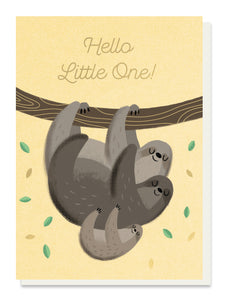 Hello Little One - Baby Sloth