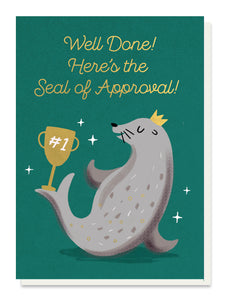 Seal Of Approval Well Done