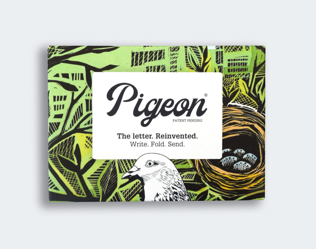 Wonderfully Wild Pigeon letter writing set