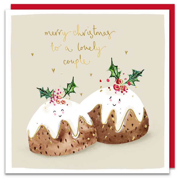 Christmas Puddings Lovely Couple