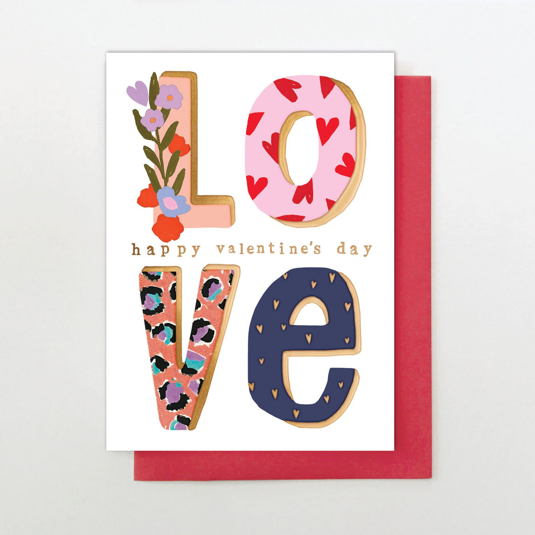 Love Valentine card