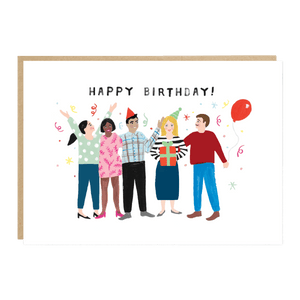 PARTY Surprise Birthday Party Card