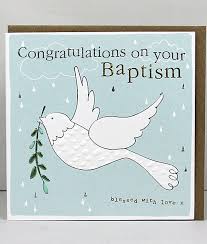 Congratulations on your Baptism