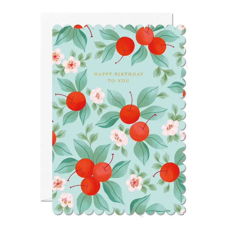 Happy Birthday To You Cherries blossom