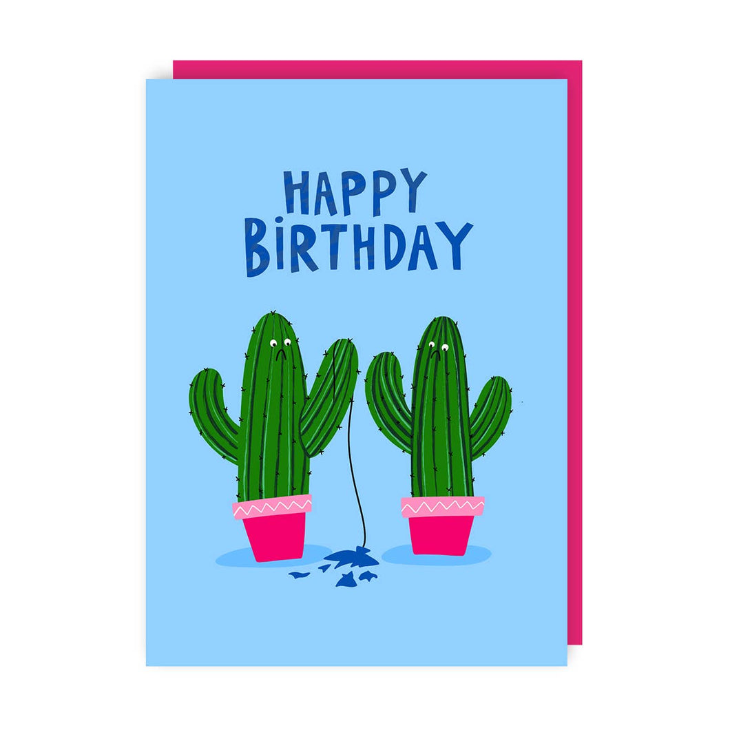 Cactus Birthday card