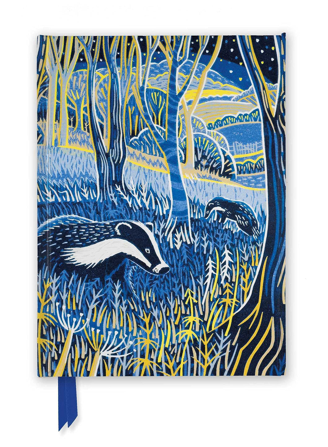 Annie Soudain foraging by moonlight foiled journal ruled