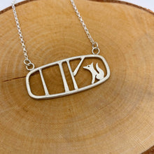 Load image into Gallery viewer, Landscape Fox Necklace
