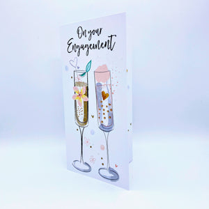 On Your Engagement - champagne - Gift Wallet