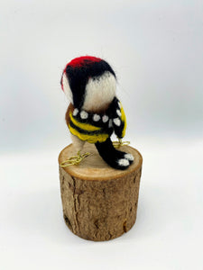 Needle Felted Goldfinch