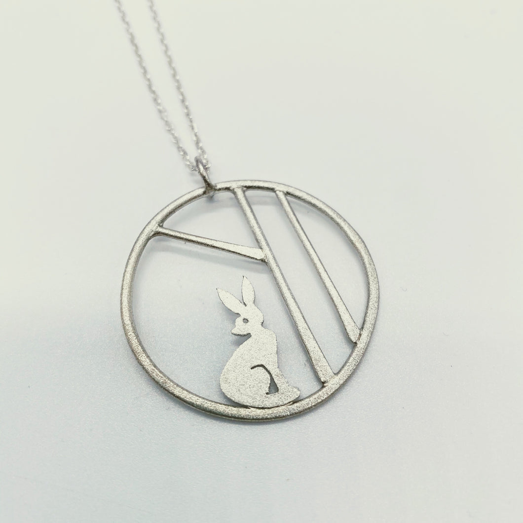 Hare Circle Necklace