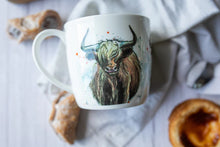 Load image into Gallery viewer, China Mug - Highland Cow
