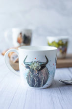 Load image into Gallery viewer, China Mug - Highland Cow

