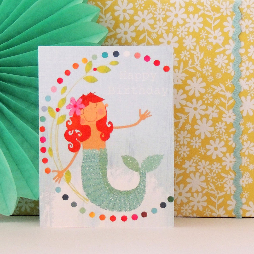 Mermaid mini card