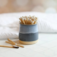 Load image into Gallery viewer, Midnight Blue Glosters Handmade Match Pot
