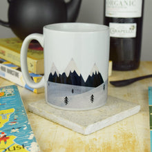 Load image into Gallery viewer, Deep as the Snow mug
