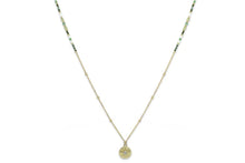 Load image into Gallery viewer, Jarina Green Beaded Necklace
