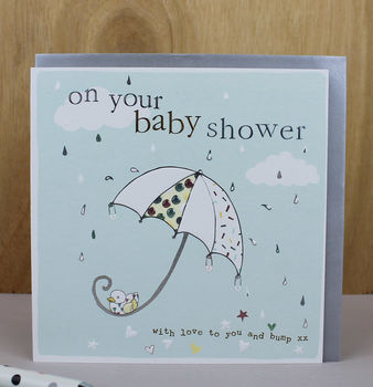 On your baby shower