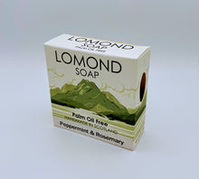 Load image into Gallery viewer, Lomond Soap bar - Peppermint and Rosemary
