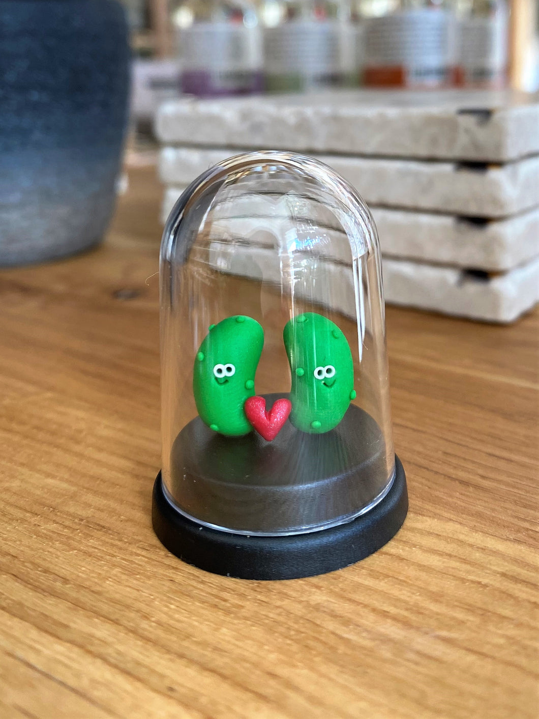 Pet Pickle Couple with Heart