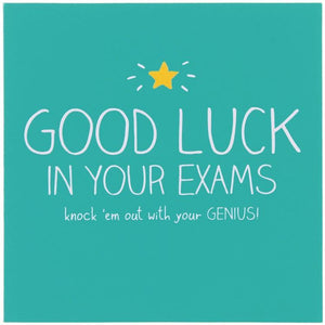 Good Luck in your exams