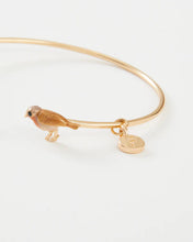 Load image into Gallery viewer, Enamel Robin Bangle

