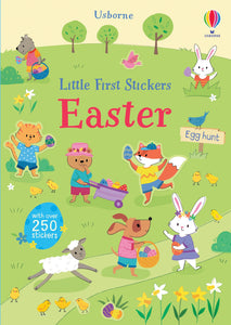 Little first stickers Easter egg hunt book