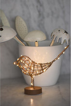 Load image into Gallery viewer, Light up table Robin (copper)
