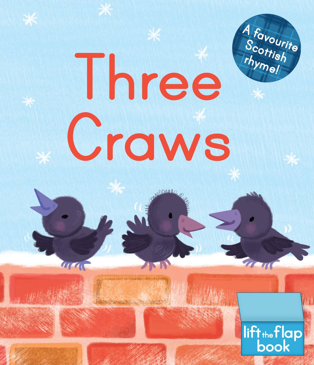 Three Craws - lift the flap board book